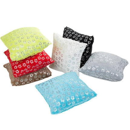 Nordic Elegance Luxe Cushion Cover Set in Timeless Black and Grey