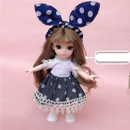 Magical Miniature Princess Doll Fashion Adventure Set - Unleash Your Imagination!
