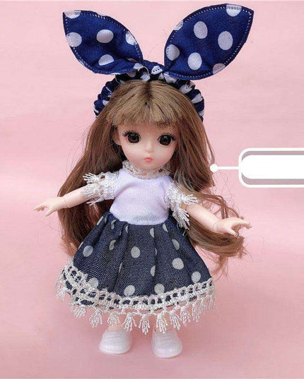 Magical Miniature Princess Doll Fashion Adventure Set - Unleash Your Imagination!