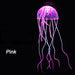 Glowing Silicone Jellyfish Aquarium Ornament