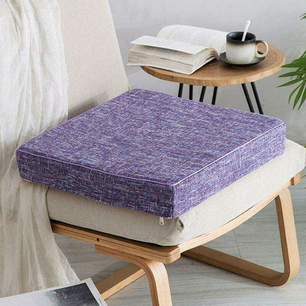 Square Seat Cushion Set: Comfort, Style, and Non-Slip Support in Multiple Sizes and Colors