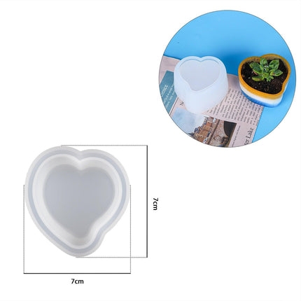 Silicone Mold Kit for Creative Candle Jars and Flower Planters