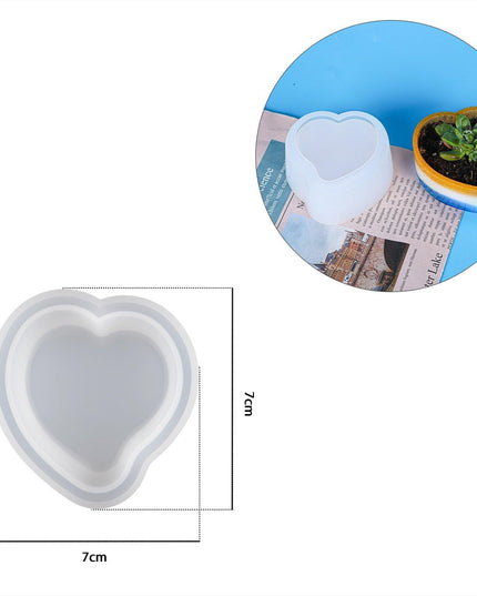 Silicone Mold Kit for Creative Candle Jars and Flower Planters