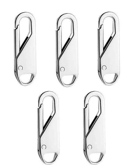 Sustainable Zipper Repair Kit - 5-Piece Eco-Friendly Pull Tab Set
