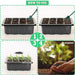 LED Seedling Starter Set with Humidity Control - Complete 5-Tray System for Enhanced Plant Growth