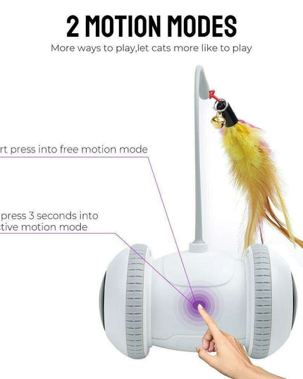 Smart LED Cat Toy: Interactive Automatic Play for Engaging Feline Fun