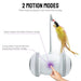 Feather Teaser Interactive Cat Toy with Sensor - Promote Kitty's Playfulness and Engagement