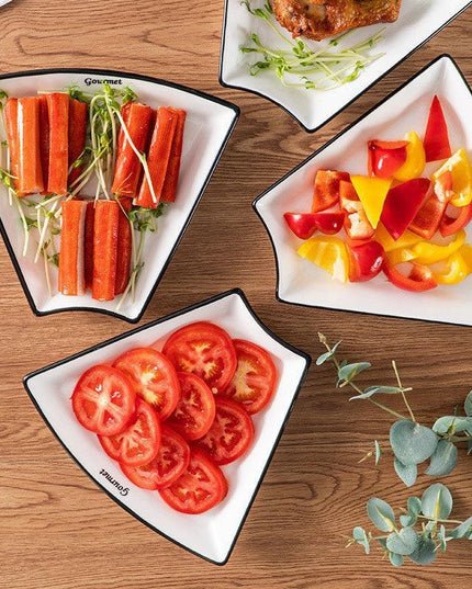 Luxurious 9-Piece Porcelain Dinnerware Collection