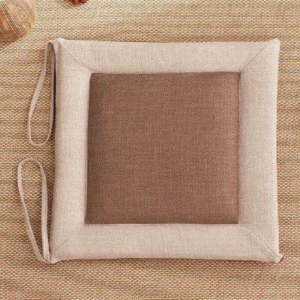 Premium Japanese Linen Comfort Cushion - Elevate Your Seating Experience