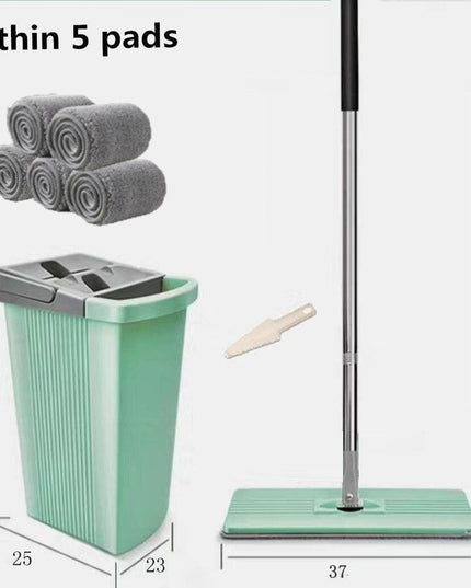 Ultimate Hands-Free Pink Double Barrel Spin Mop Set for Effortless Cleaning