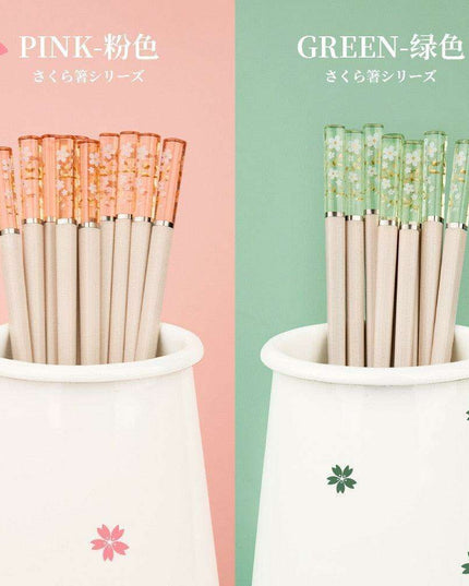 Sleek Premium Japanese Chopsticks: For an Exquisite Dining Experience with Heat-Resistant Design