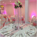 Crystal Wedding Centerpiece | Acrylic Road Lead for Events | 110cm Height