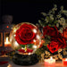 Radiant Velvet Rose Lantern - A Cherished Celebration of Love and Grace