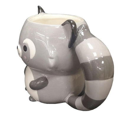 Adorable 3D Raccoon Coffee Mug - Brighten Your Mornings with Whimsy