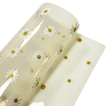 Floral Elegance PVC Craft Film for Creative Home Decor and DIY Projects