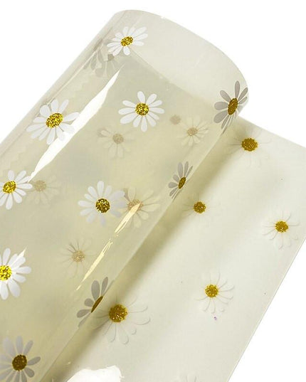 Floral Elegance PVC Craft Film for Creative Home Decor and DIY Projects