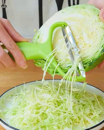 Versatile Stainless Steel 3-in-1 Peeling, Slicing, and Grating Tool for Effortless Meal Prep