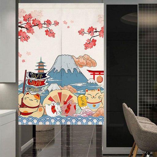 Transform Your Living Space with Exquisite Japanese Noren Door Curtain