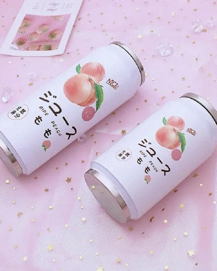 Trendy Candy-Hued Stainless Steel Tumbler with Vibrant Straw