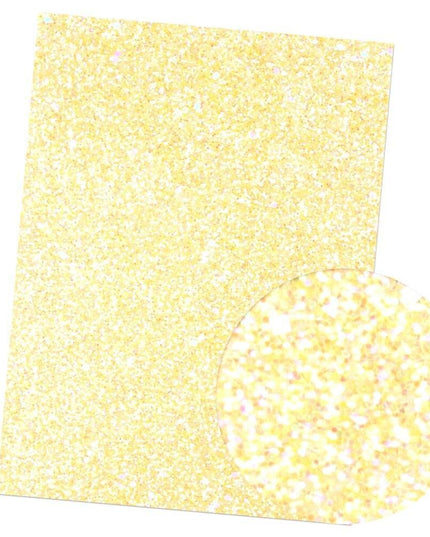 Iridescent Rainbow Glitter Vinyl Crafting Roll - Creative Shimmer Kit