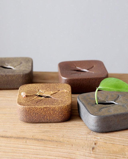 Rustic Handcrafted Miniature Vase for Distinctive Home Decor