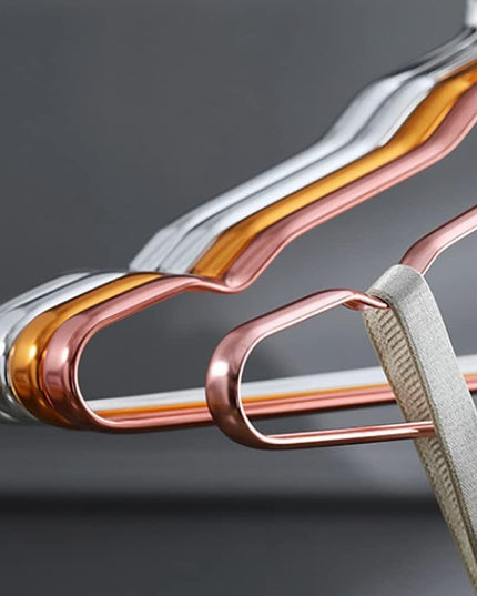 Luxury Aluminum Alloy Closet Hangers - Set of 10