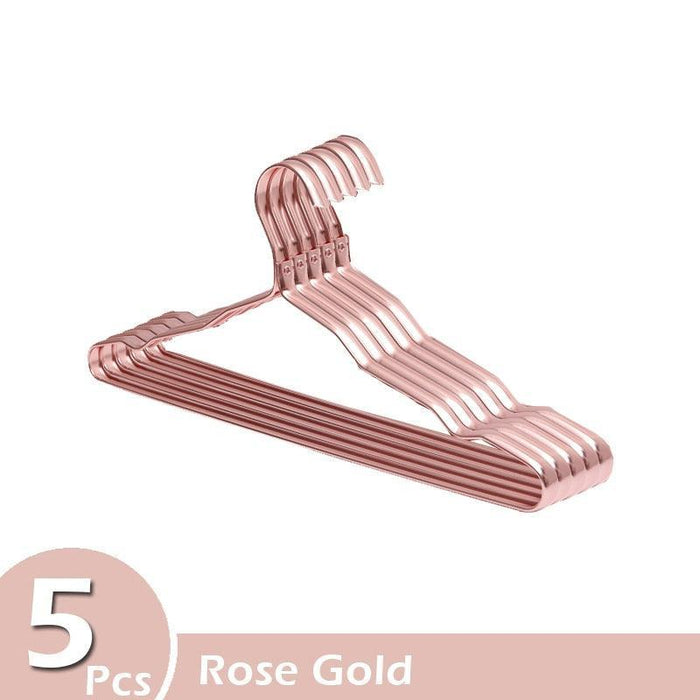 Luxury Aluminum Alloy Closet Hangers - Set of 10