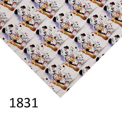 Playful Paws Faux Leather Crafting Sheet for Fun DIY Creations