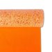 Sparkling Orange Faux Leather Crafting Roll for Crafting Enthusiasts
