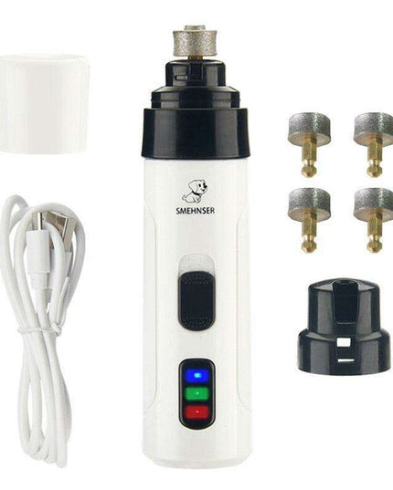 Whisper-Quiet Rechargeable Dog Nail Grinder: Ultimate Precision Tool for Stress-Free Grooming