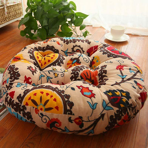 Thick Cushion for Japanese Style Home Decor and Meditation Space