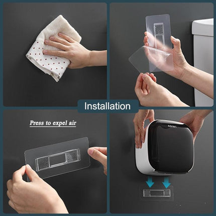 Botanica Luxe Waterproof Toilet Paper Holder with Stylish Storage Shelf