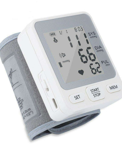 Voice-Activated Wireless Blood Pressure Monitor with USB Recharge - Simplified Health Tracking