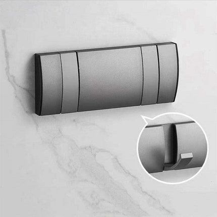 Compact and Stylish Towel Hook Organizer for Enhanced Home Storage