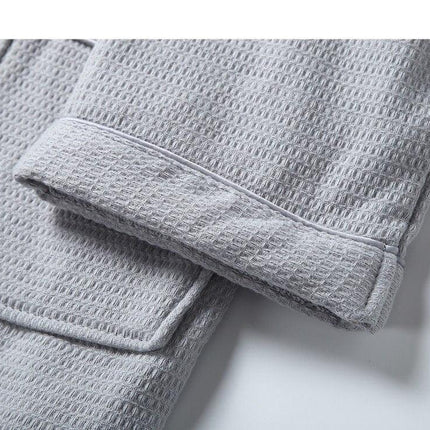 Serene Comfort: Exquisite Yukata-Inspired Winter Cotton Bathrobe for Ultimate Relaxation