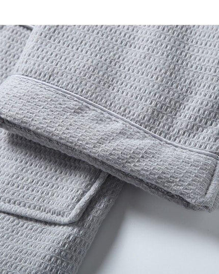 Serene Comfort: Exquisite Yukata-Inspired Winter Cotton Bathrobe for Ultimate Relaxation