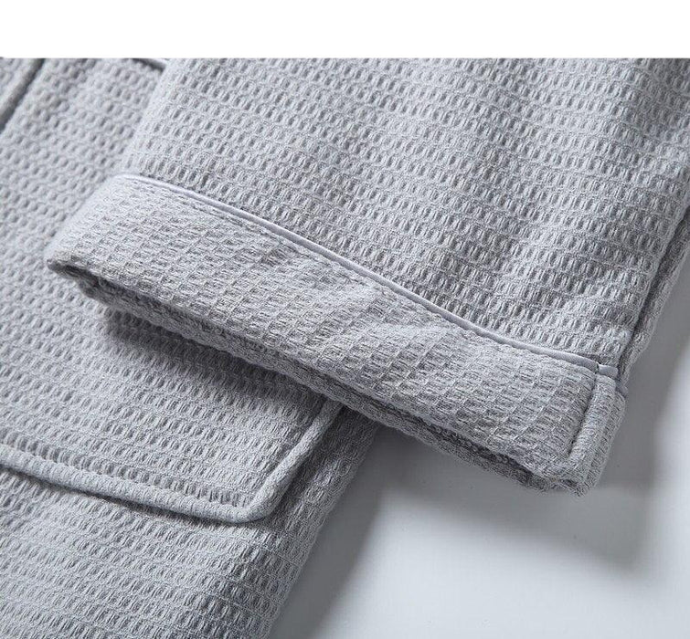 Premium Winter Cotton Bathrobe with Japanese Yukata Style