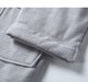Luxurious Winter Cotton Bathrobe with Japanese Yukata-Inspired Design