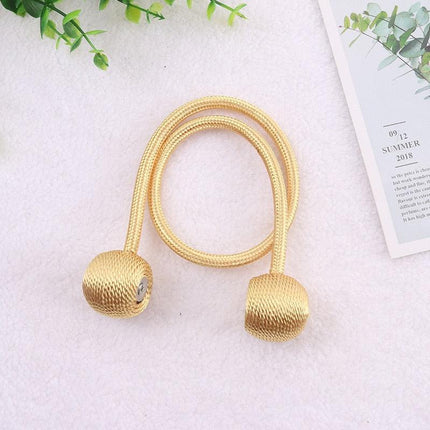 Elegant Magnetic Curtain Tieback Balls for Stylish Home Accents