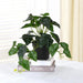 1 Piece Artificial Green Turtle Leaves Plant for Home, Office, Wedding, and Outdoor Decoration