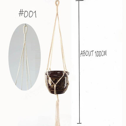 Artisan Macrame Plant Hanger for Chic Home Aesthetics