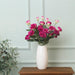 Lifelike Eustoma Silk Flower Bouquet Set: Exquisite Artificial Arrangements for Celebrations