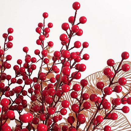 Crimson Berry Luxe: Elegant Home Accent for Stylish Decor