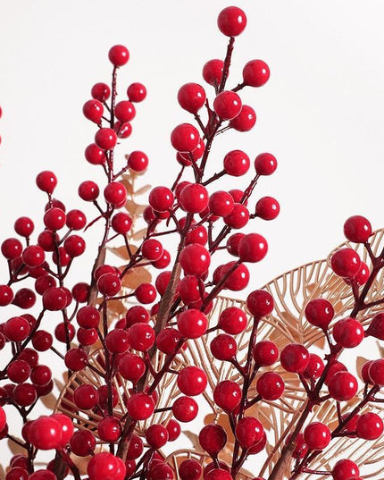 Crimson Berry Luxe: Elegant Home Accent for Stylish Decor