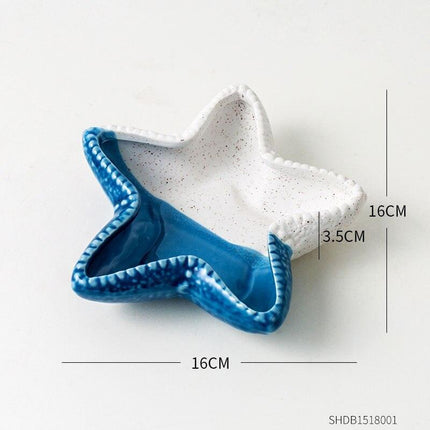 Coastal Charm Ceramic Ocean Storage Collection