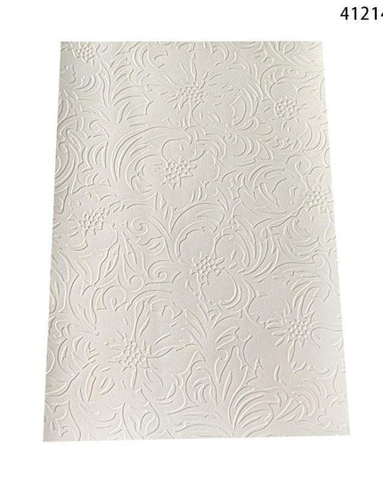 Chic Vintage Embossed Faux Leather Crafting Fabric - Generous 30x135cm Size