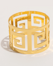type B  gold ring