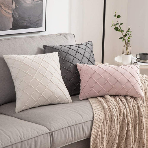 Cushion Cover Soft Velvet Sofa Pillow Cover Nordic Home Decorative Throw Pillow Case Bed Couch Living Room Decor-0-Très Elite-50cmX50cm-navy blue-Très Elite