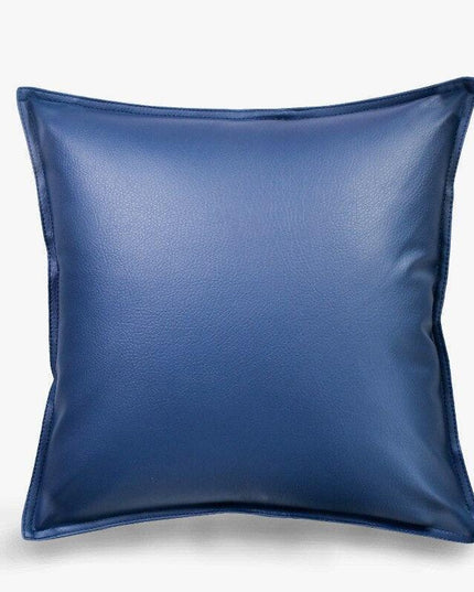 Stylish Faux Leather Cushion Cover - Elegant Accent for Modern Interiors