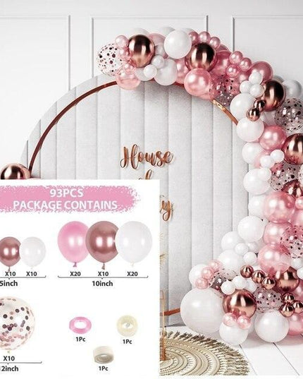 Elegant Blue Macaron Balloon Arch Kit - Transform Your Celebrations with Luxurious Style